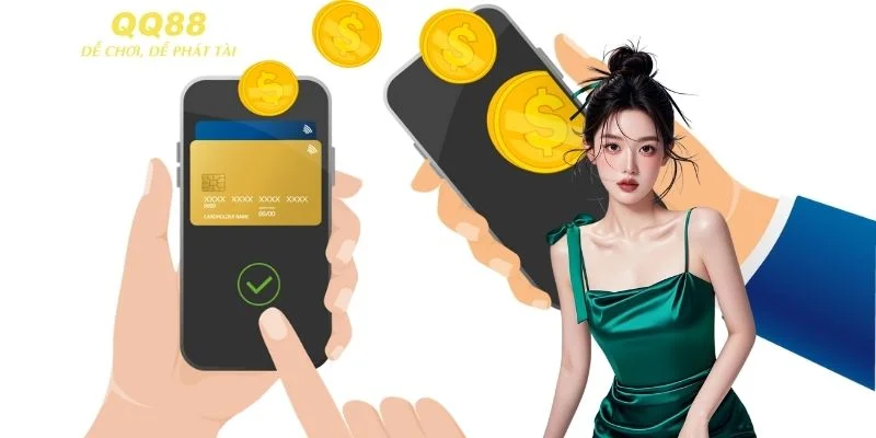Rút tiền QQ88 đa dạng phù hợp với mọi nhu cầu người dùng